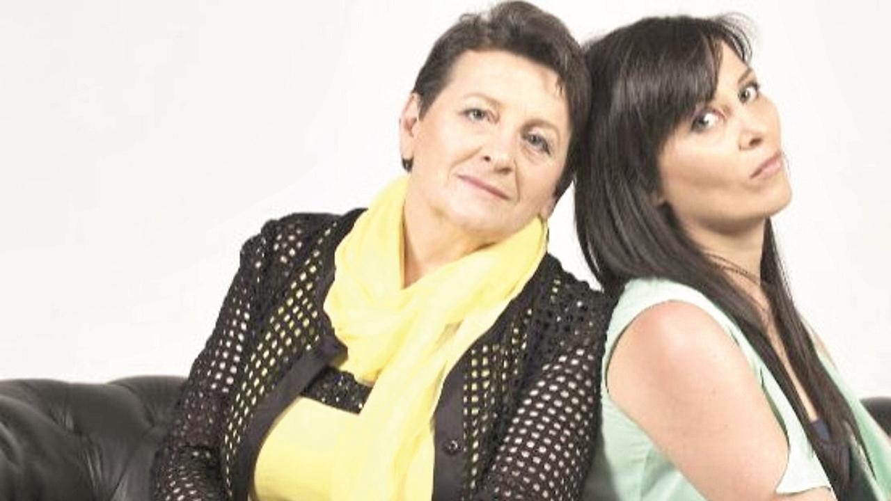 Anna Marchetti con la figlia Jessica