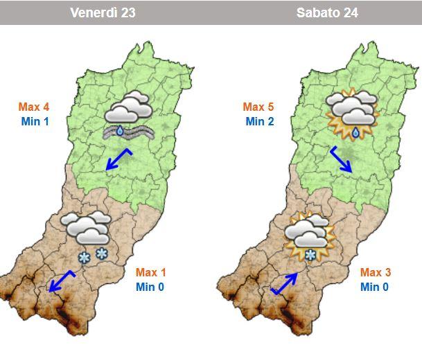 Fiocchi anche in pianura? Ecco cosa dicono le previsioni