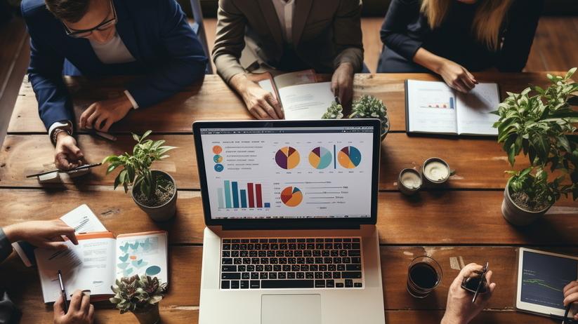 Una riunione di lavoro