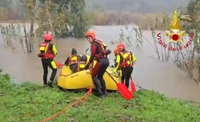 Ciclone Harry, salvato un pastore disperso nelle campagne di Villagrande Strisaili