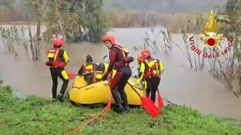 Ciclone Harry, salvato un pastore disperso nelle campagne di Villagrande Strisaili