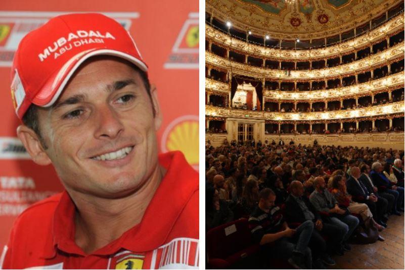 Sicurezza stradale: Giancarlo Fisichella ospite della polizia di Stato al Teatro Valli