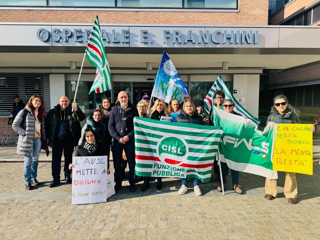 Ospedale Franchini in rivolta: 324 firme in un’ora per salvare la cucina e la mensa