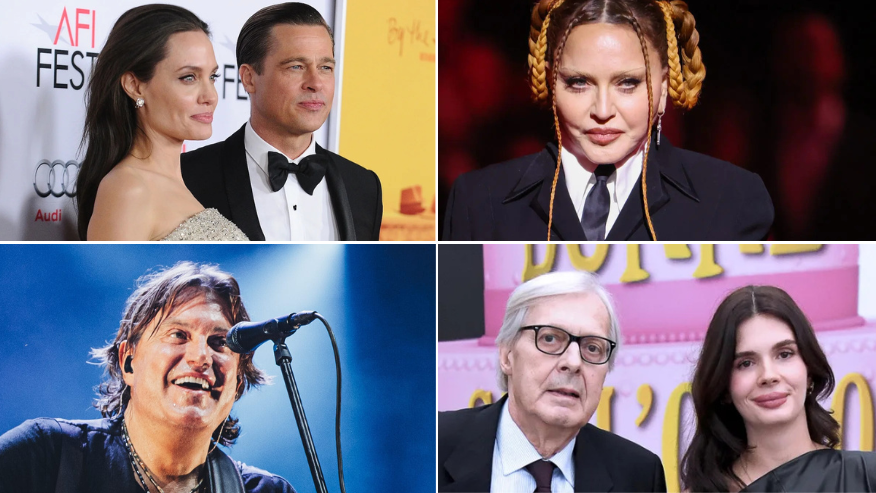 Da Pitt-Jolie a De Andrè e la figlia Francesca: i rapporti difficili tra star e figli