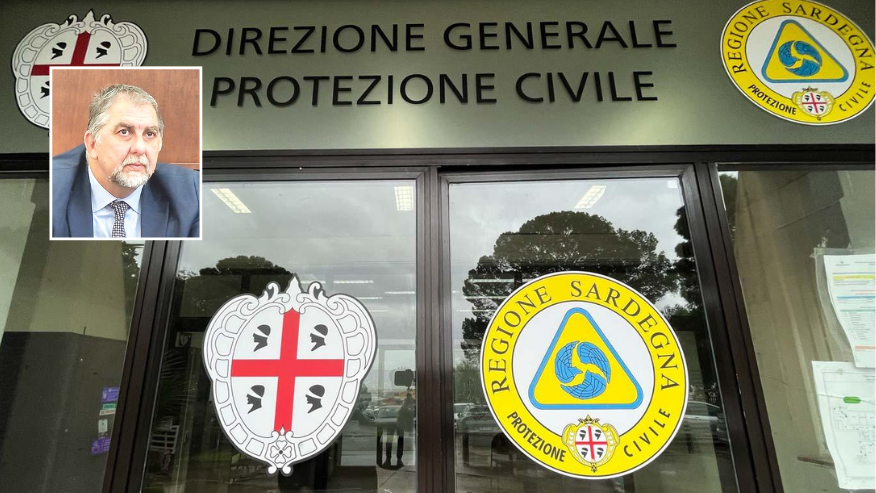 Fabio Ciciliano e la direzione generale della Protezione civile <em>(foto Rosas)</em>