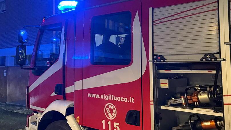 Sul posto i vigili del fuoco (foto d'archivio)