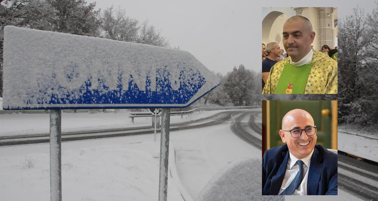 Ciclone Harry, l’ironia dopo la chiusura delle scuole. Don Luciano al sindaco Fenu: «Paghi la colazione agli studenti»