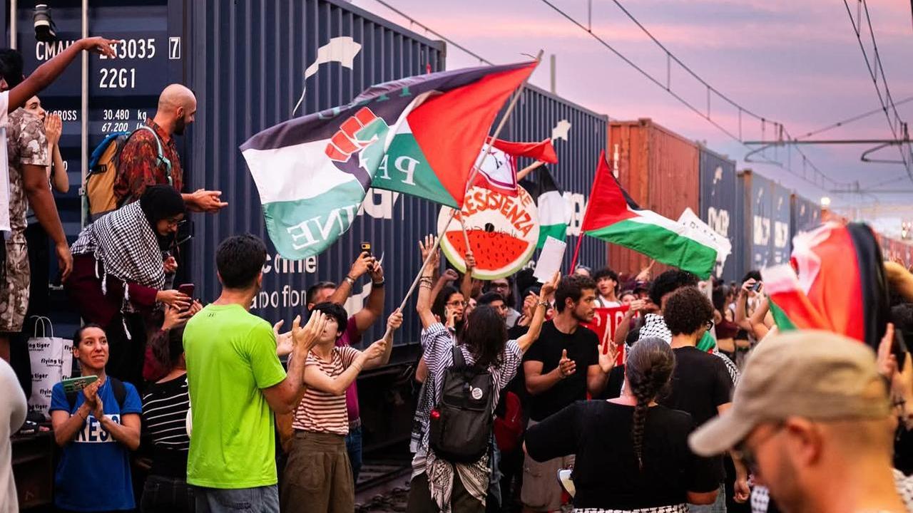 Manifestazione per Gaza: 20 attivisti denunciati per aver bloccato la stazione