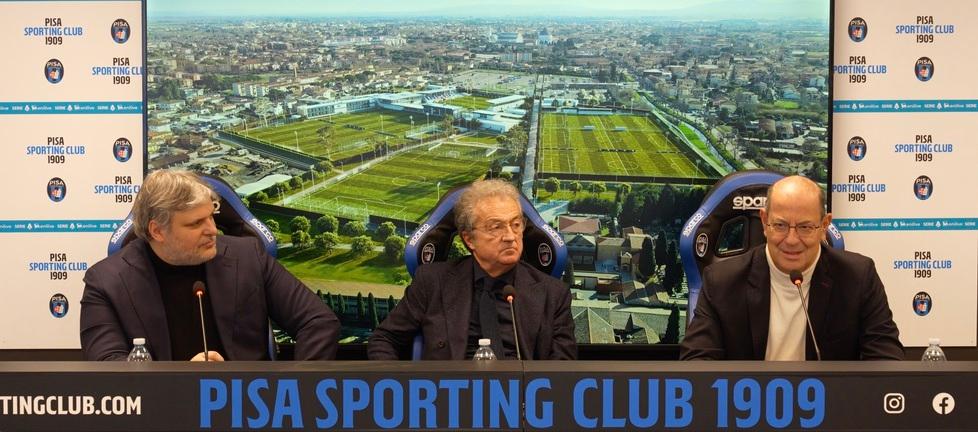 Nuovo centro sportivo del Pisa, Corrado indica i tempi per la realizzazione