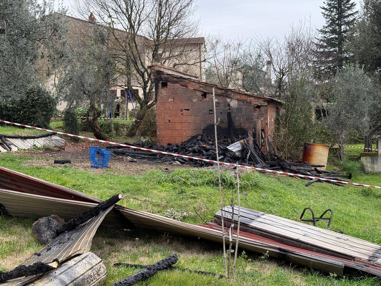 
	Il luogo della tragedia a Vinci

