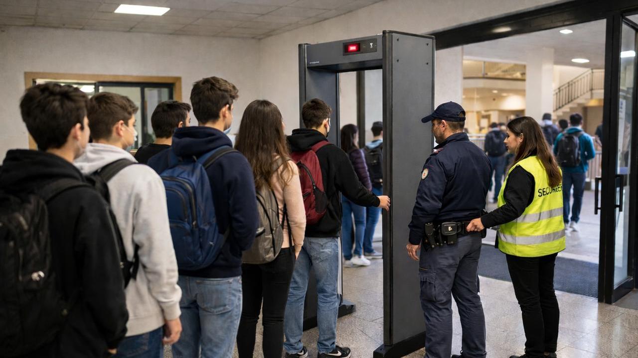 Indagine allo Scaruffi, in 300 dicono la loro sui metal detector a scuola: ecco come la pensano studenti e prof