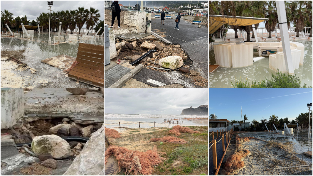 Ciclone Harry, sos litorali: stabilimenti sommersi e invasi da detriti, ma le assicurazioni non coprono i danni – VIDEO