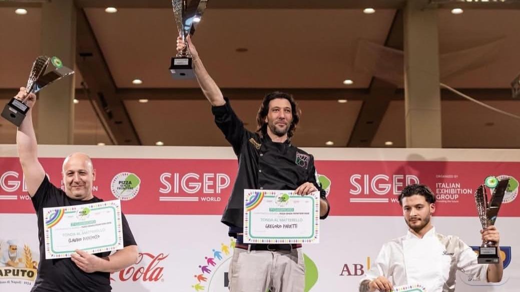 Il podio della specialità al Sigep di Rimini