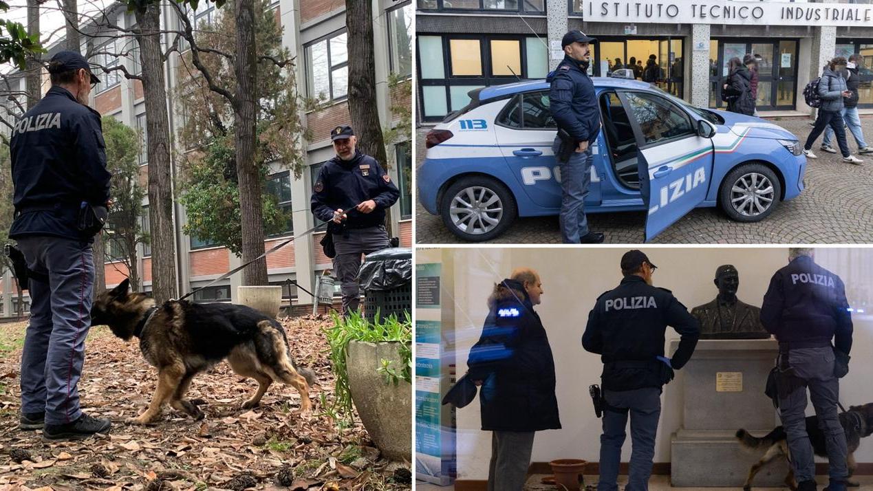 I controlli della polizia al Corni