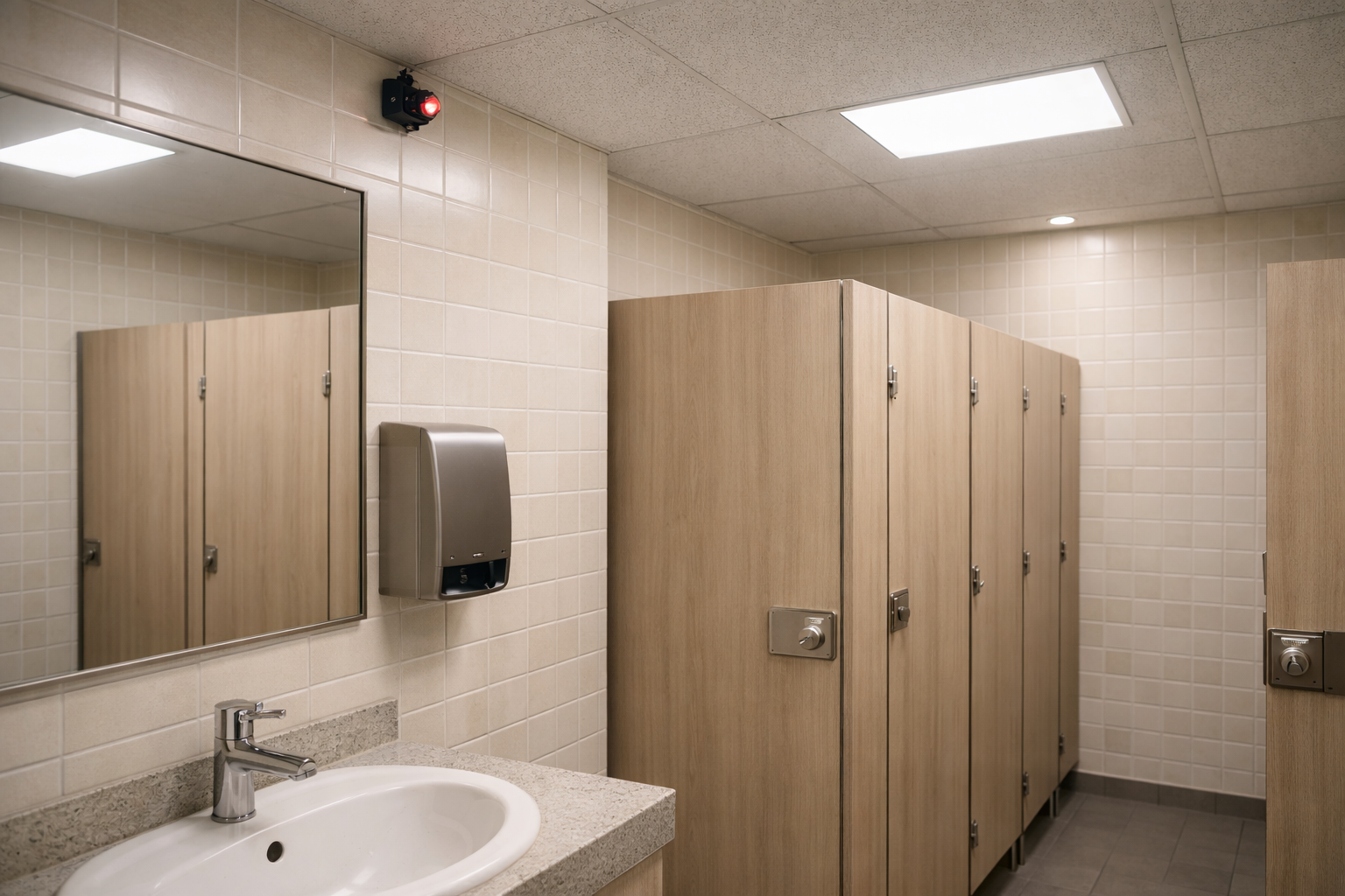 Sassari, spiava le colleghe nei bagni, ma paga ed evita la condanna: reato estinto col risarcimento