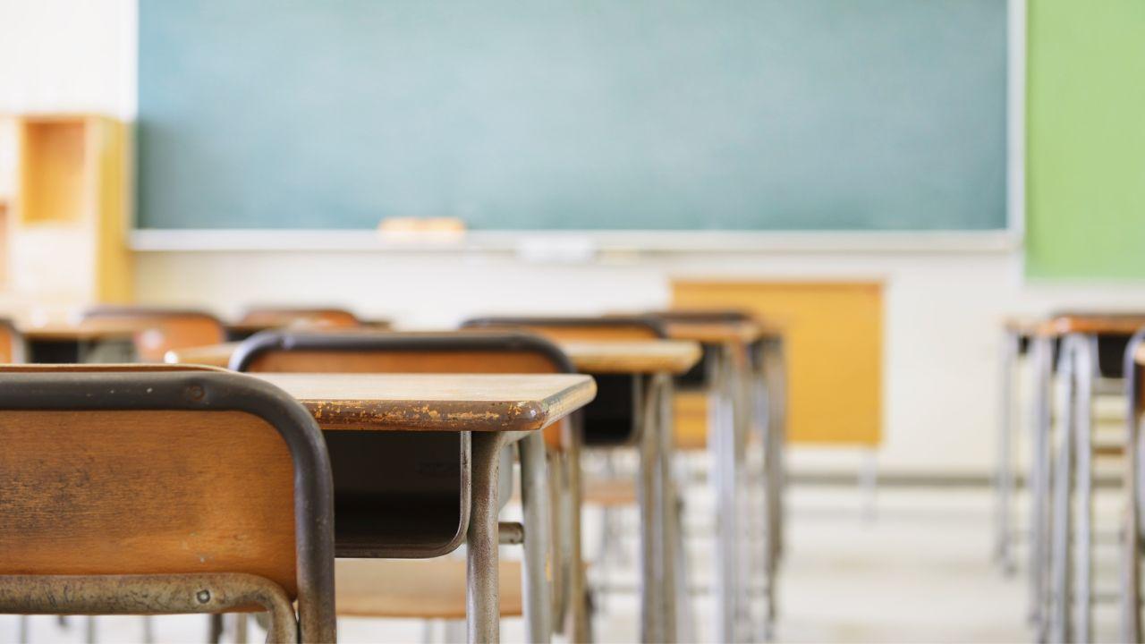 Un'aula in una foto di repertorio