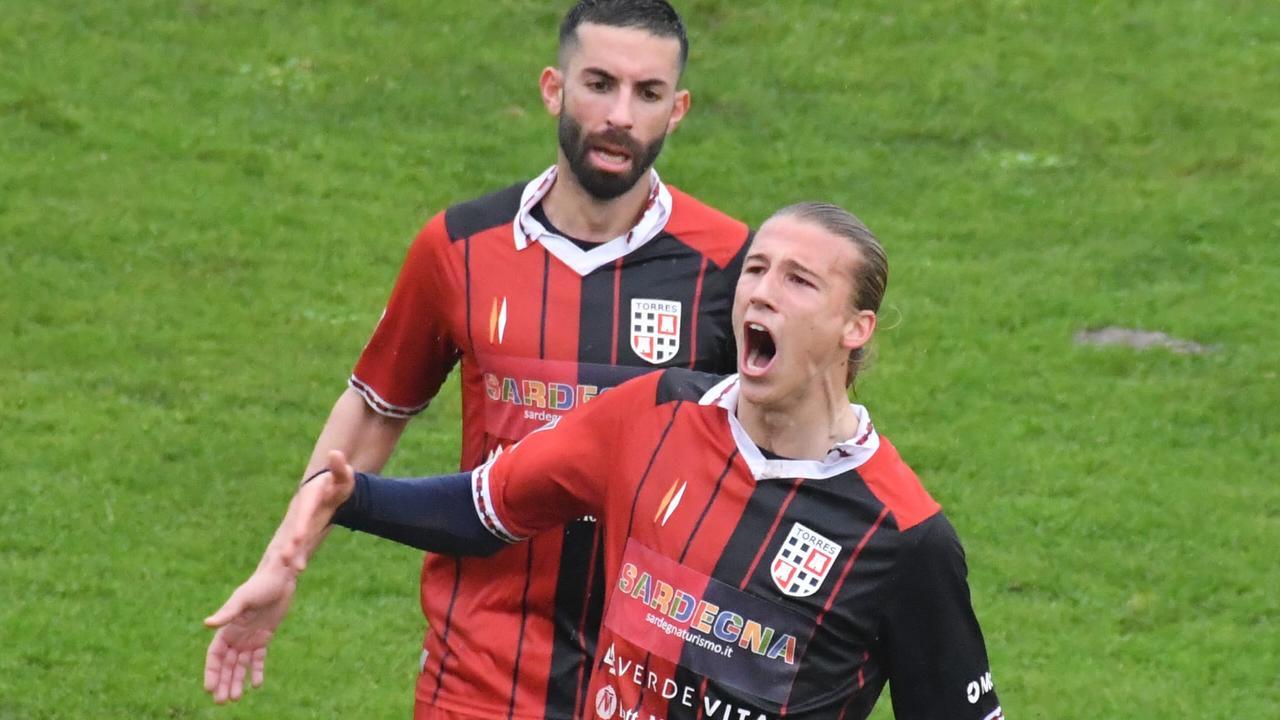 Mattia Sala autore del gol del pareggio <em>(foto Mauro Chessa)</em>