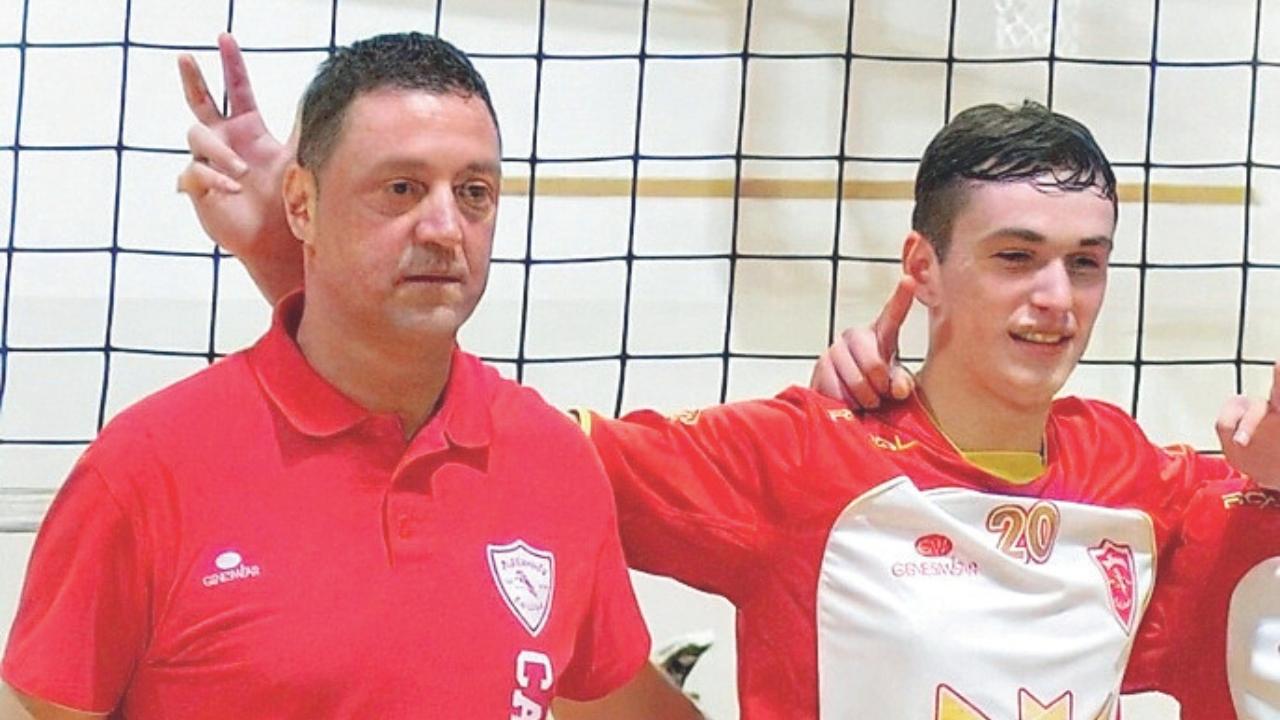 Federico Ricci insieme al figlio Alessio