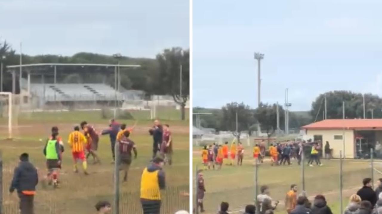 La rissa al campo di San Vincenzo 