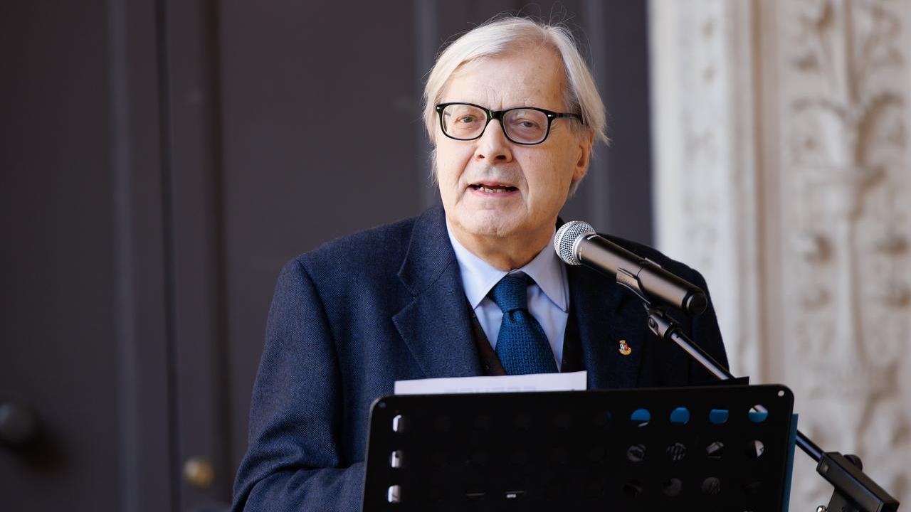 Udienza a Roma per la perizia sullo stato di salute di Vittorio Sgarbi