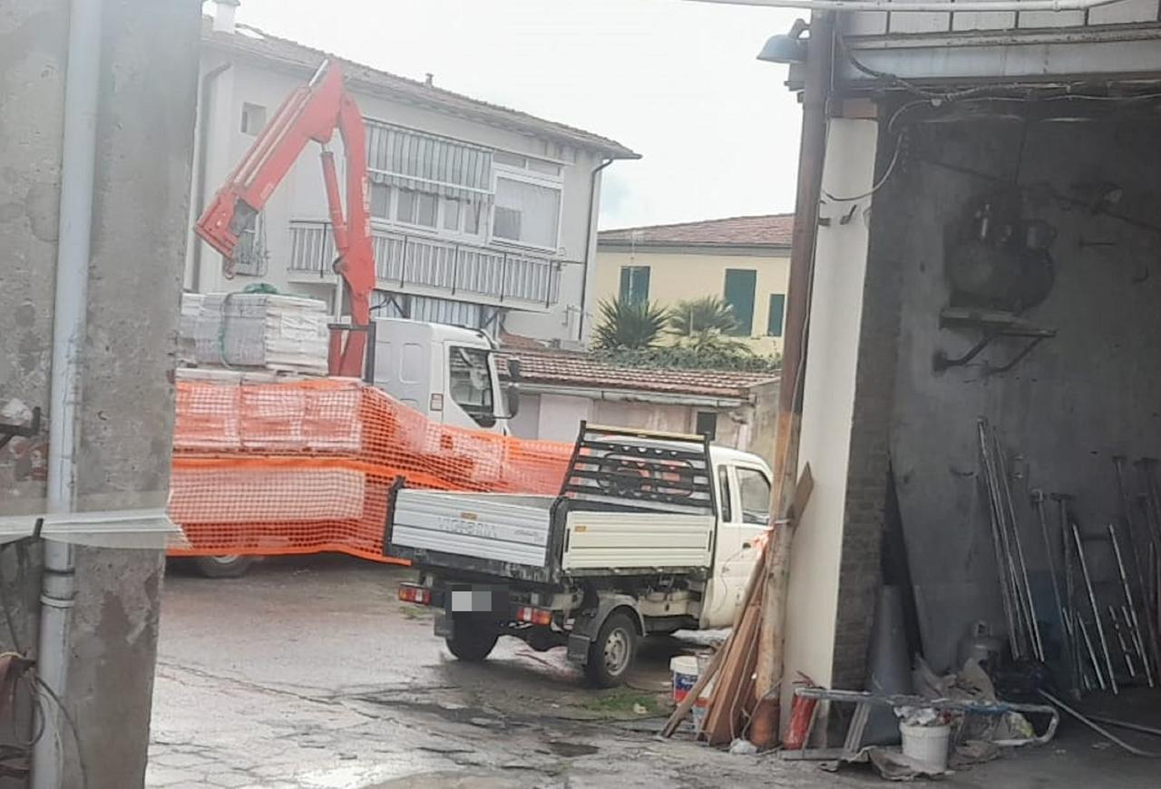 
	Il piazzale di via Piombanti dove &egrave; morto Federico Ricci

