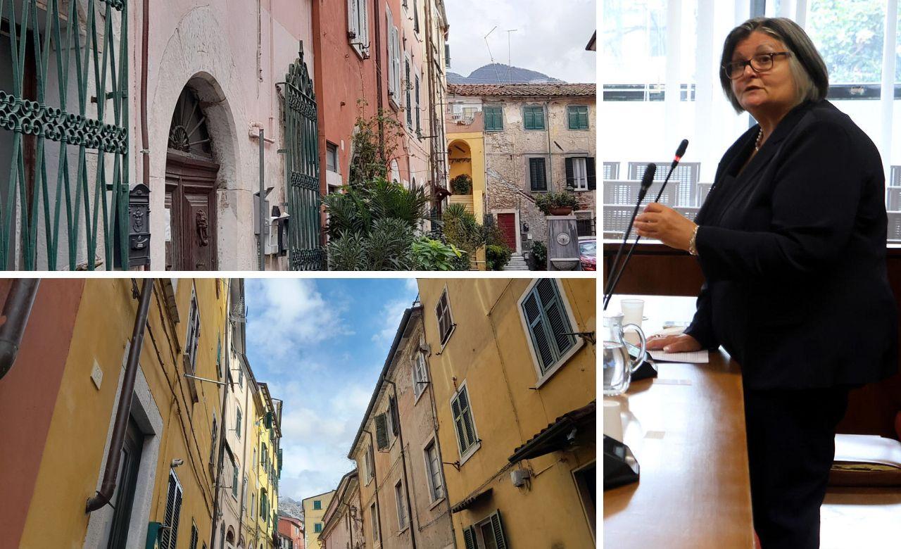 La consigliera e due scorci del Cafaggio