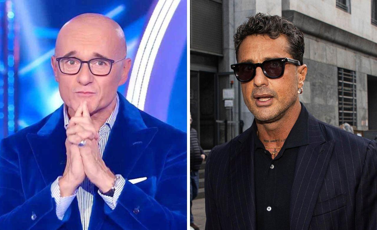 Alfonso Signorini e Fabrizio Corona