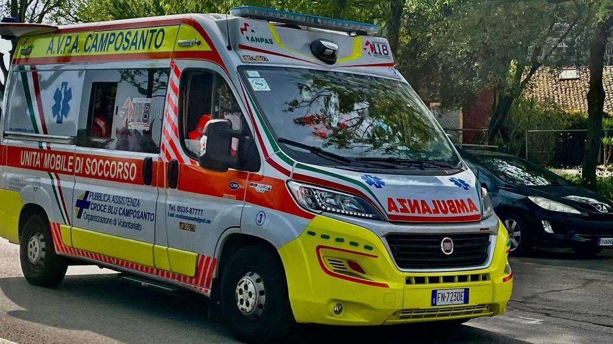 I volontari della Croce Blu di Camposanto