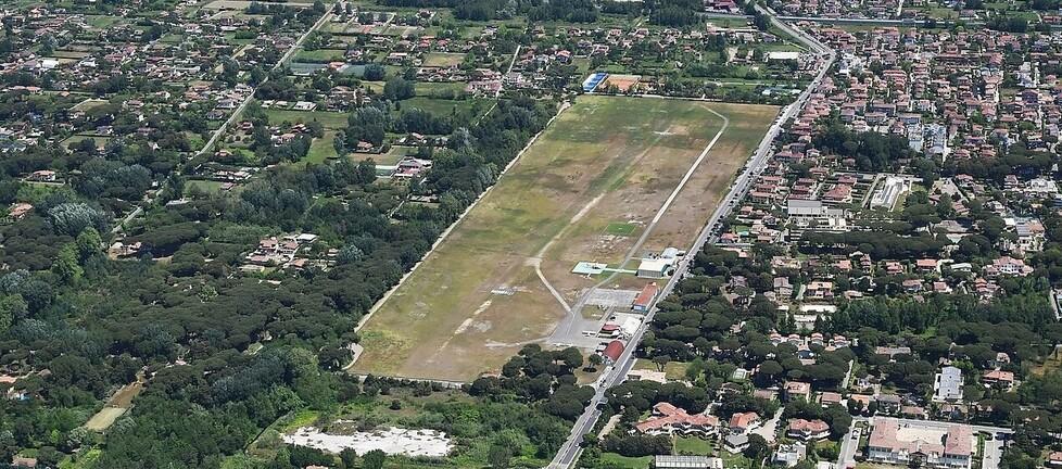 Una veduta della zona dall'alto