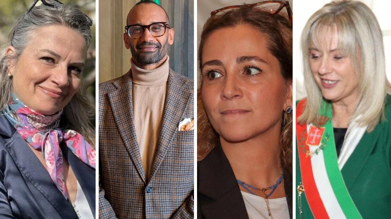 Da sinistra: Del Rosso, Sikera, Gambini e Porcaro 