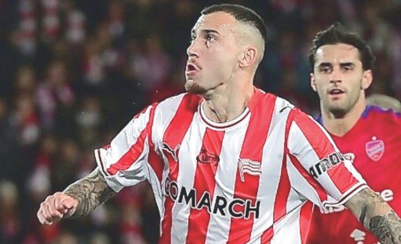 
	L'attaccante&nbsp;Stojilkovic

