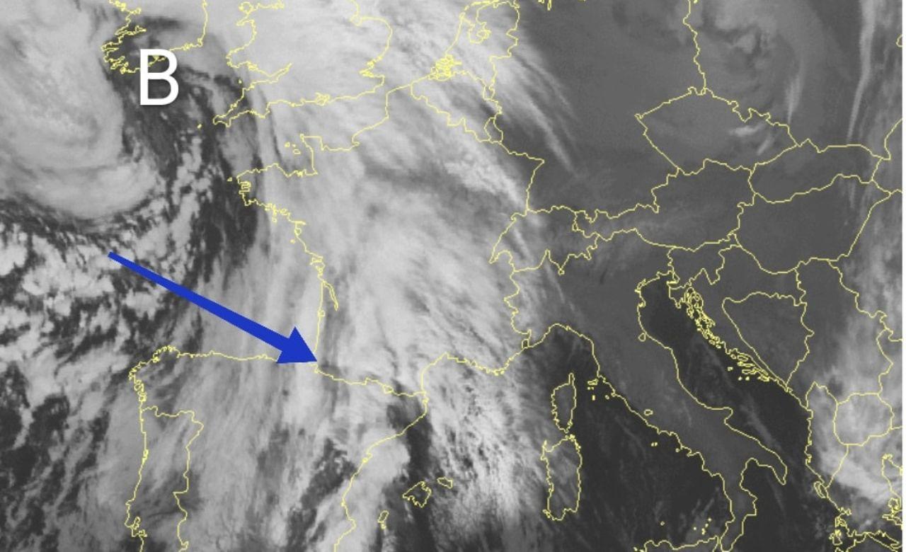 
	La perturbazione in arrivo sulla Toscana&nbsp;

