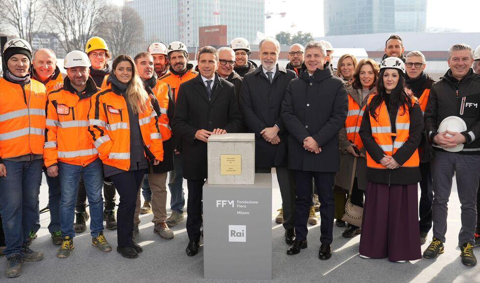 
	Il via al cantiere della nuova sede Rai

