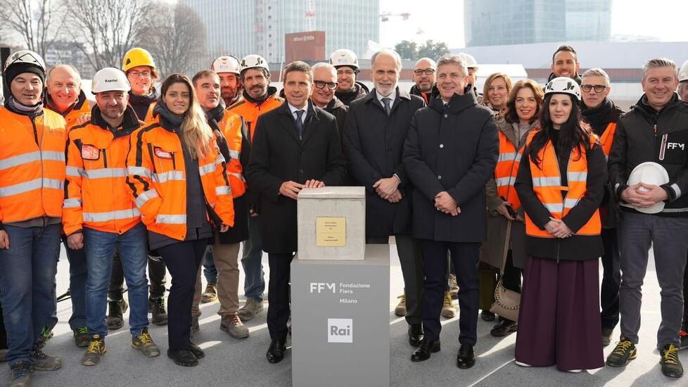 Il via al cantiere della nuova sede Rai