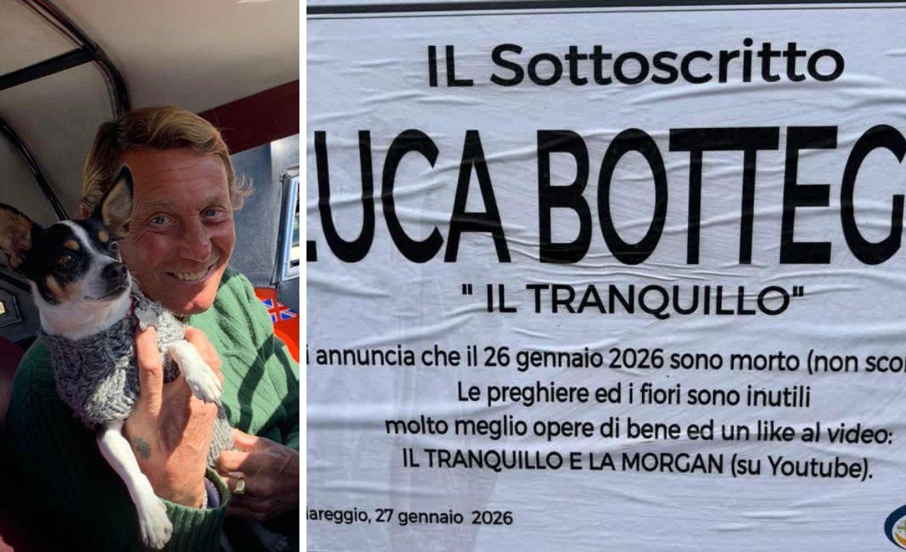Luca Botteghi e il manifesto funebre