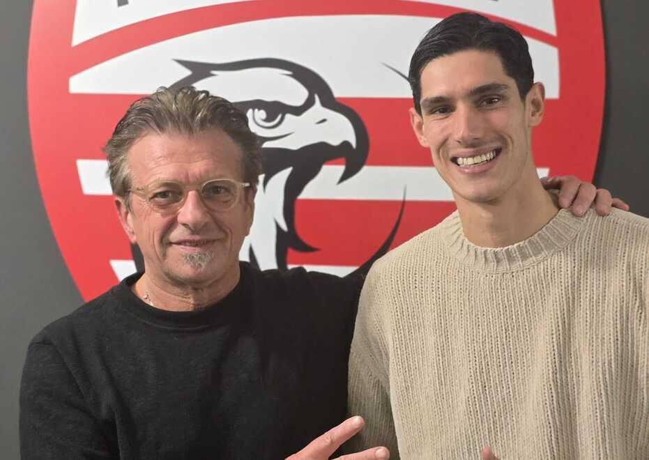 
	Il presidente Lazzaretti con Elia Giani

