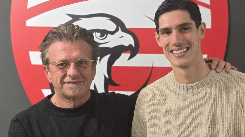 Il presidente Lazzaretti con Elia Giani