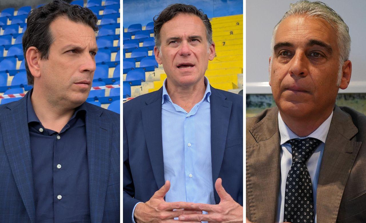 
	Da sinistra: Raffaele Latrofa, Michele Conti e Diego Petrucci

