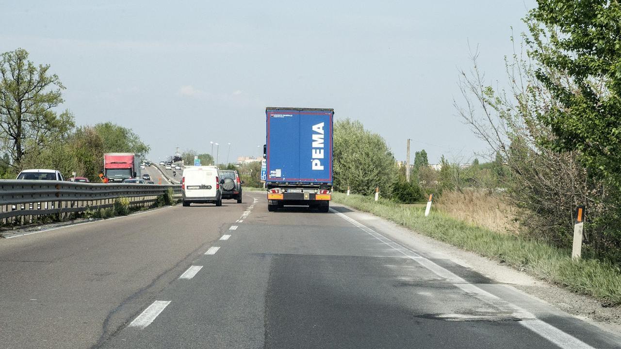 La tangenziale Modena-Sassuolo (foto d'archivio)