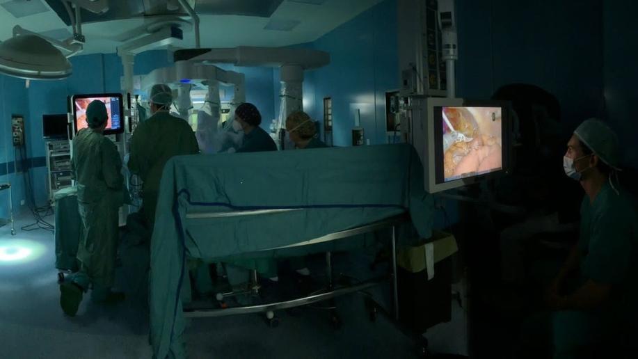 Un intervento a Cisanello (foto d'archivio)