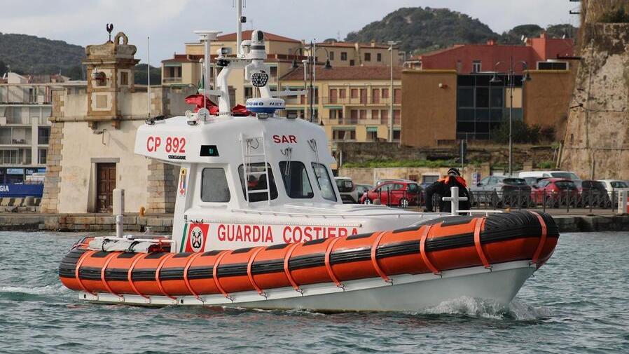 Un intervento della guardia costiera