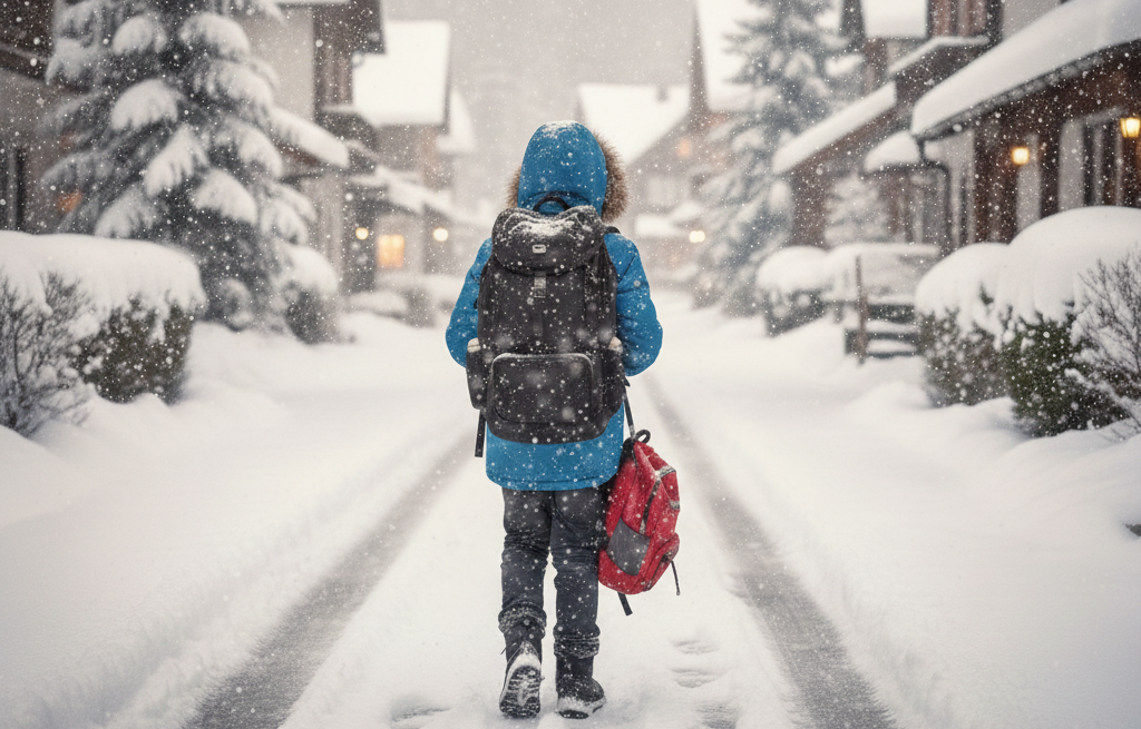Bambino di 11 anni fatto scendere dal bus perché senza biglietto: 6 chilometri a piedi sotto la neve per tornare a casa