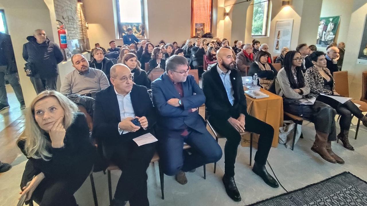 Il pubblico presente nella sala della "Legalità"