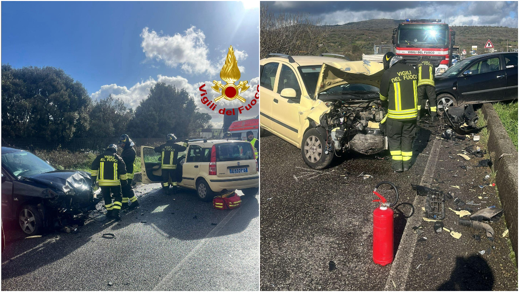 Schianto fra auto sulla strada fra Tossilo e Macomer: feriti in codice rosso