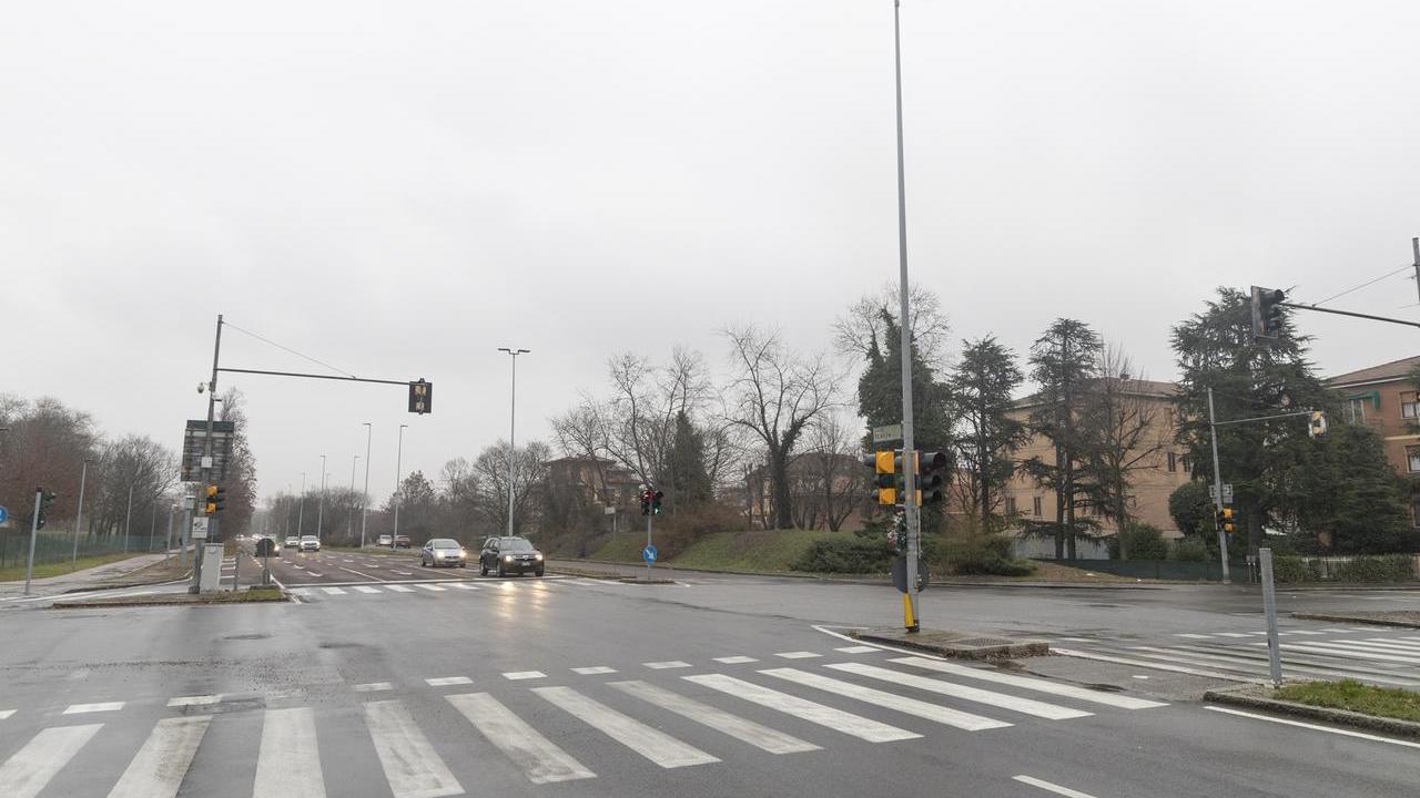L'incrocio tra viale Italia e via San Faustino