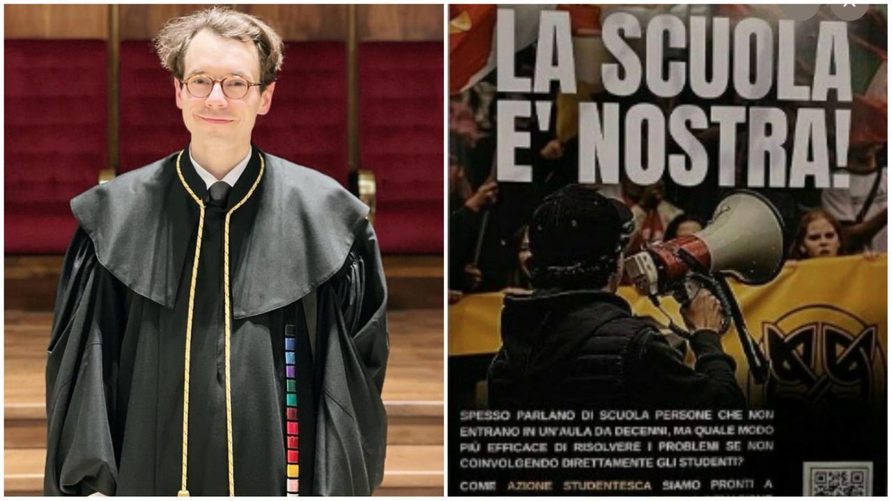 Giorgio Peloso Zantaforni e il volantino di Azione Studentesca