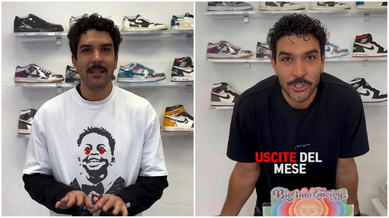 I segreti di “Trend Resell”, il negozio di rivendita di scarpe in piazza Mazzini: «Sneakers da 6000 euro»