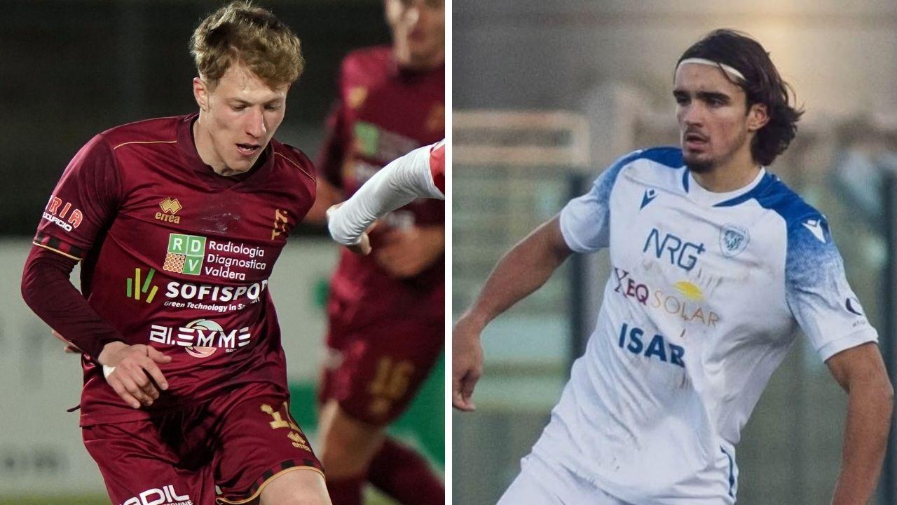 Da sinistra: Simone Ianesi e Motiejus Sapola 