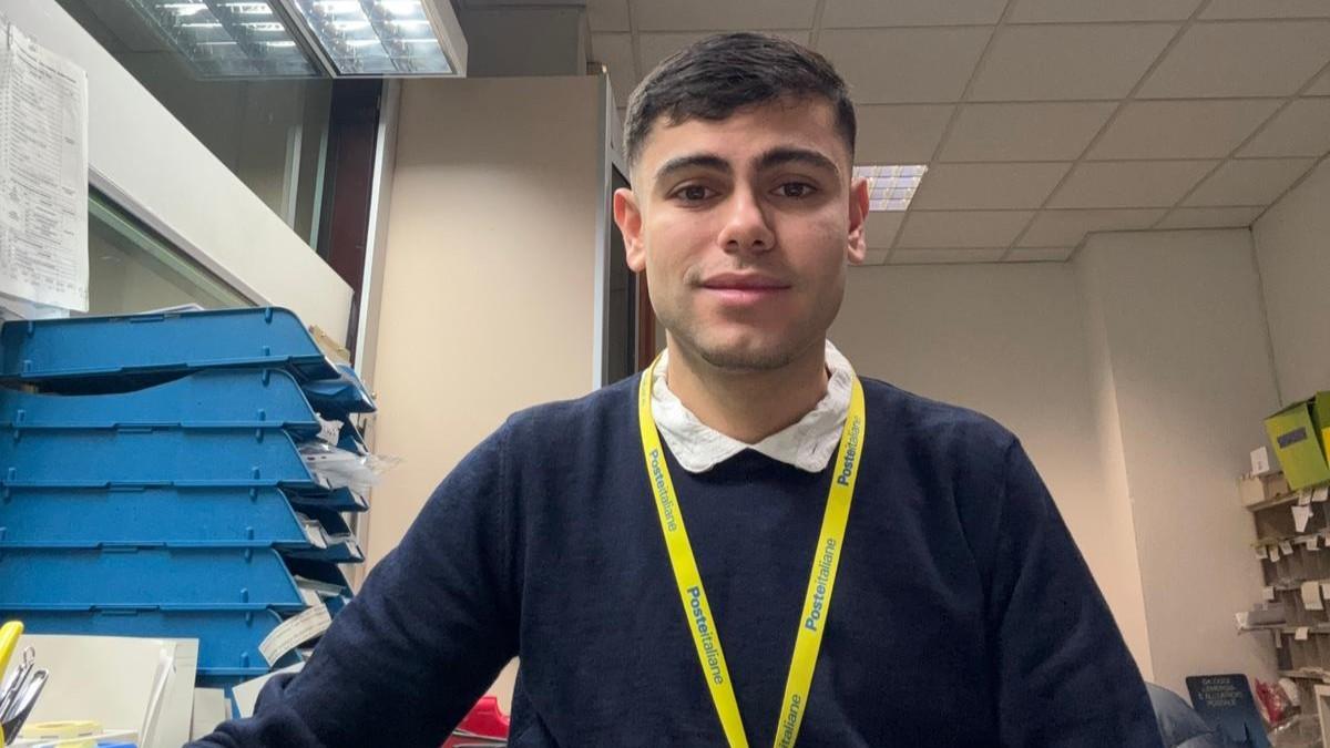 A 22 anni dirige l’ufficio postale: Davide Zoncheddu è il più giovane direttore della Sardegna