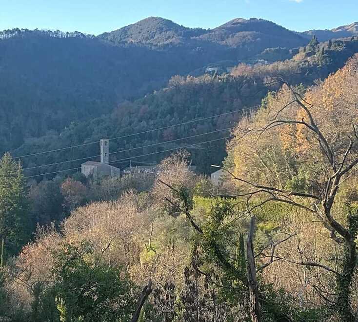 Uno scorcio della frazione